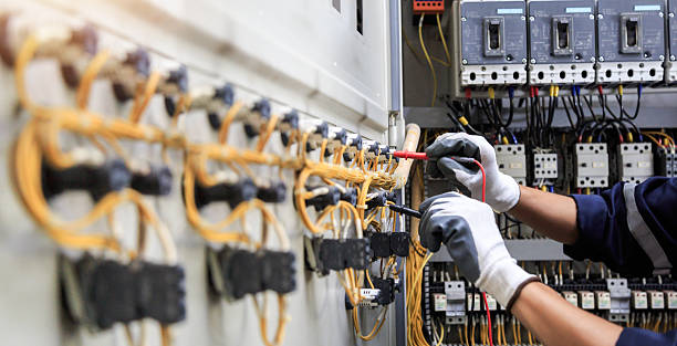 Professional Electrician technician working in Temple Hills, MD